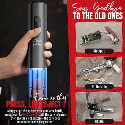 Electric Wine Opener Set